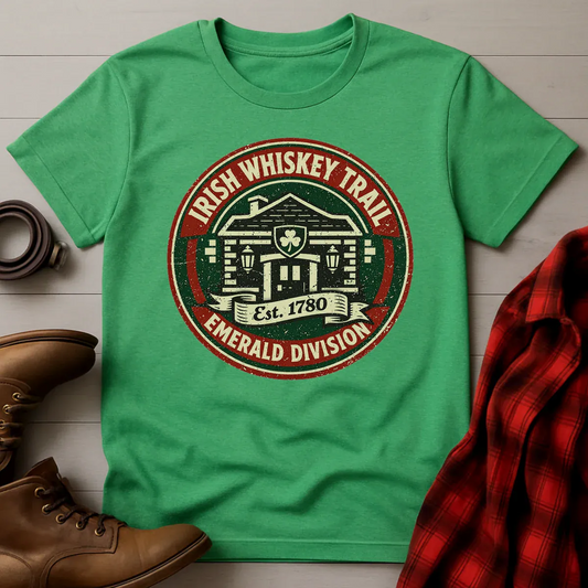 Irish Whiskey Trail Emerald Division T-Shirt