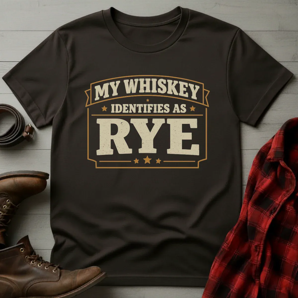 My Whiskey Identifies as Rye T-Shirt