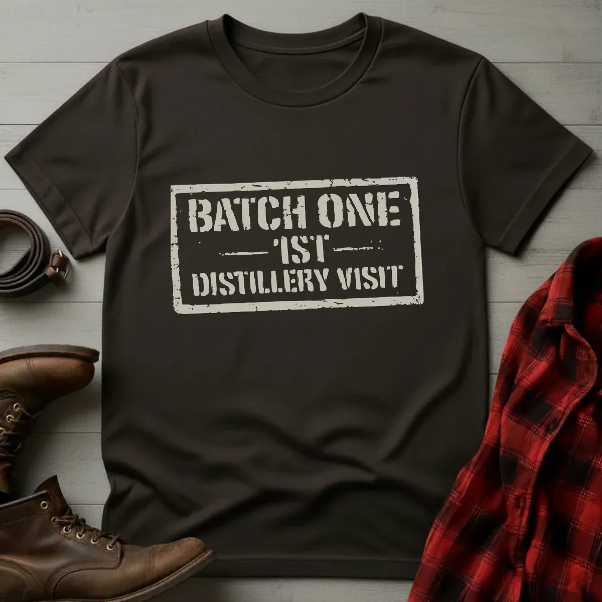 Whiskey Batch One 1st Distillery Visit T-Shirt