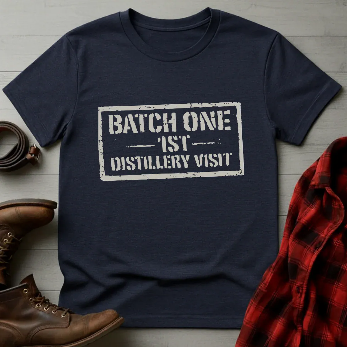 Whiskey Batch One 1st Distillery Visit T-Shirt