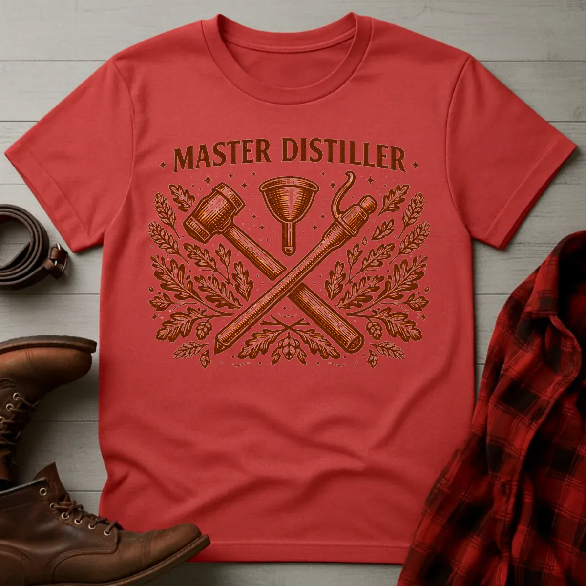 Master Distiller Tools Etching T-Shirt