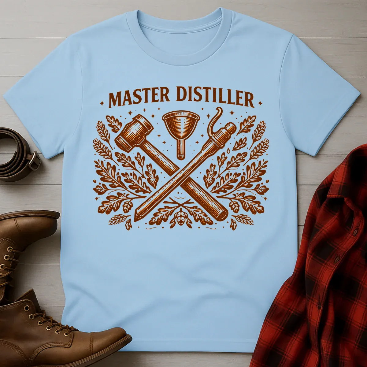Master Distiller Tools Etching T-Shirt