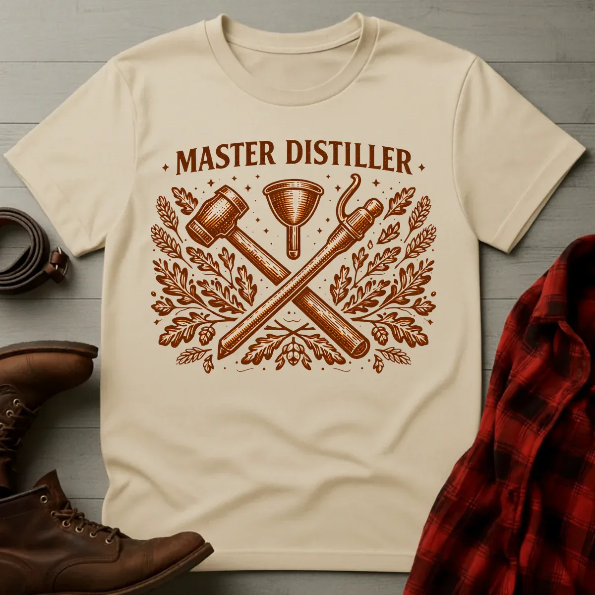 Master Distiller Tools Etching T-Shirt