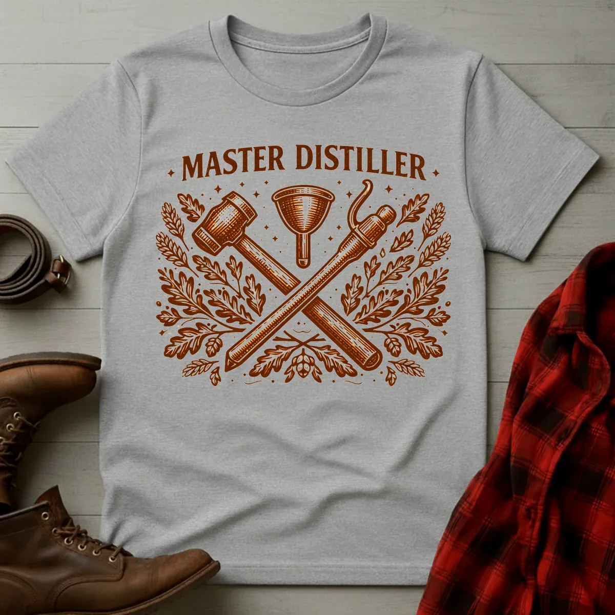 Master Distiller Tools Etching T-Shirt