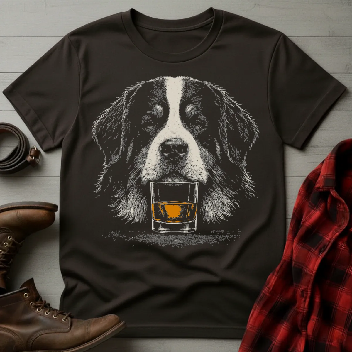 Bernese Mountain Dog No Paws T-Shirt