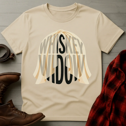Whiskey Widow Veil T-Shirt