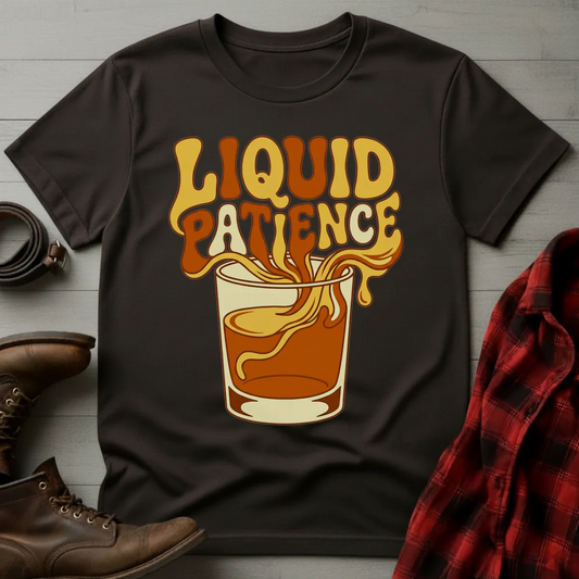 Liquid Patience Psychedelic Pour T-Shirt