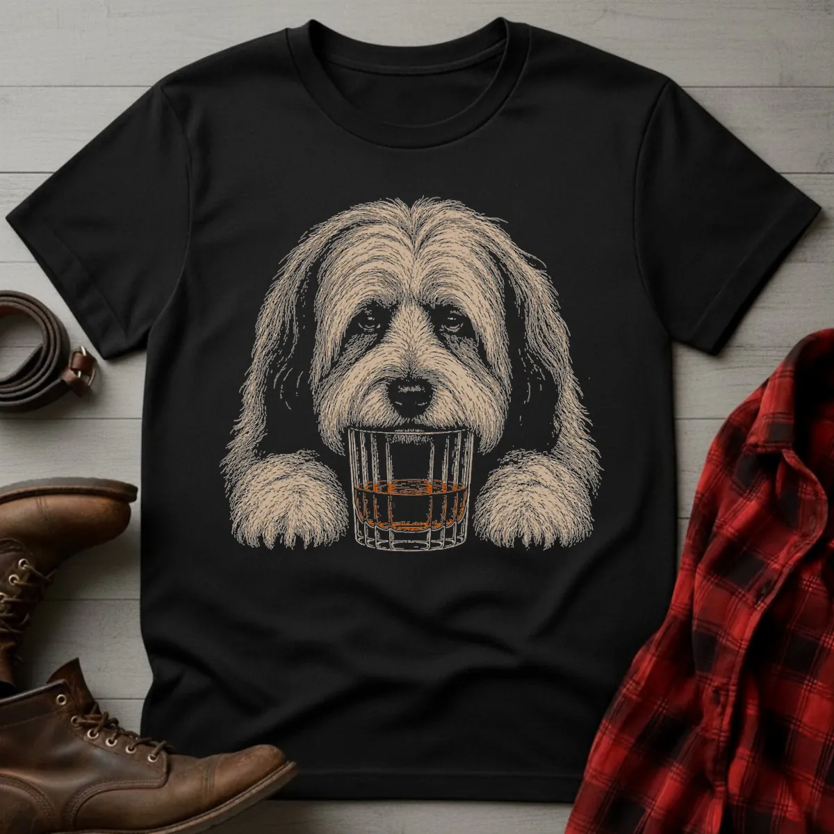 Whiskey Dog Havanese T-Shirt