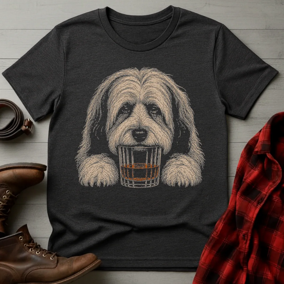 Whiskey Dog Havanese T-Shirt