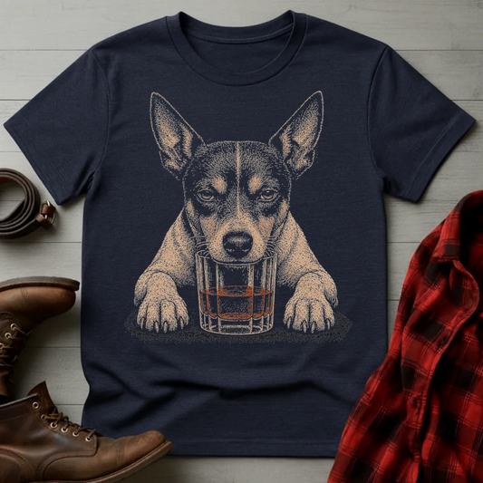 Whiskey Dog Rat Terrier T-Shirt