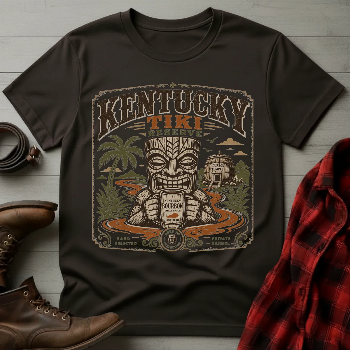 Kentucky Tiki Reserve Whiskey T-Shirt