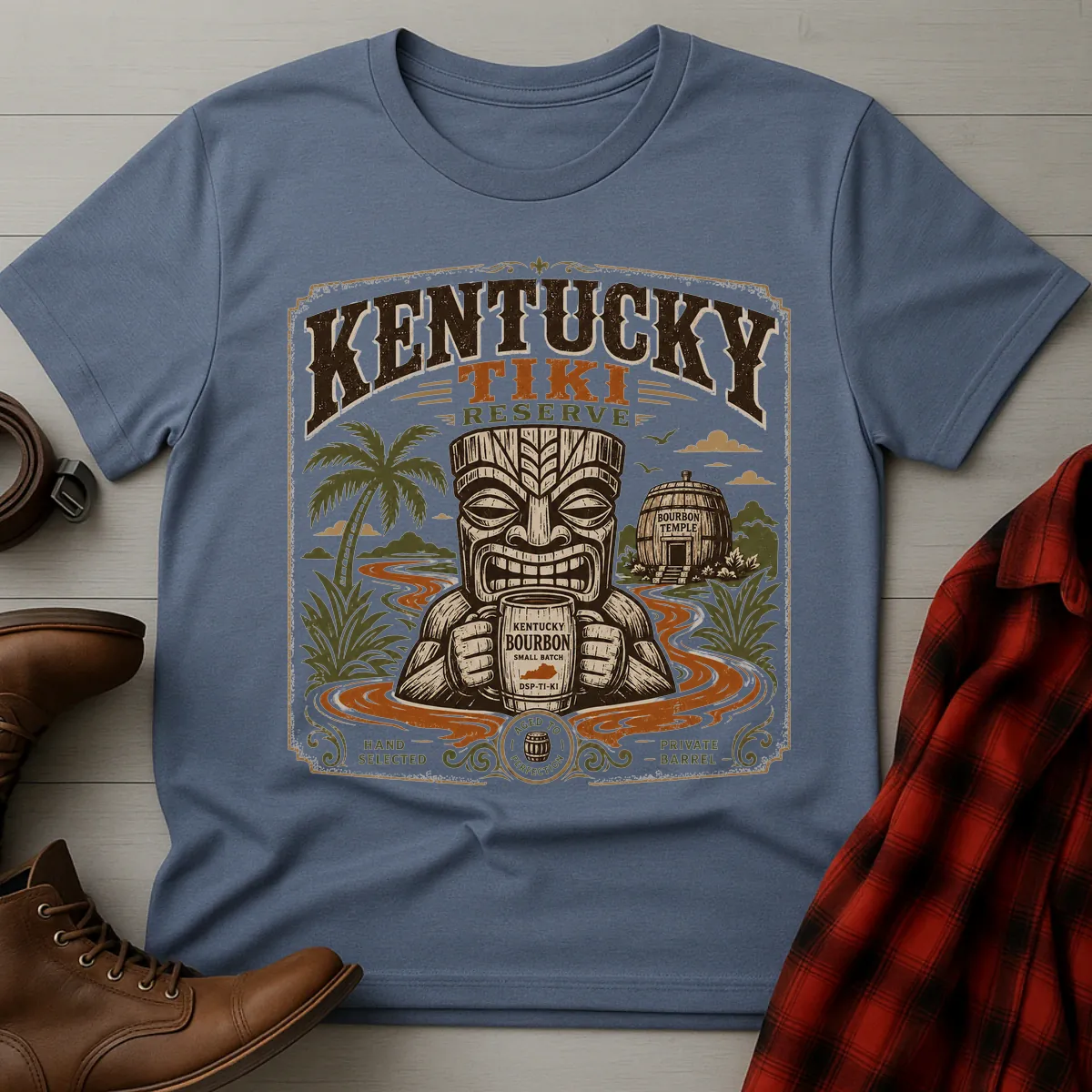Kentucky Tiki Reserve Whiskey T-Shirt