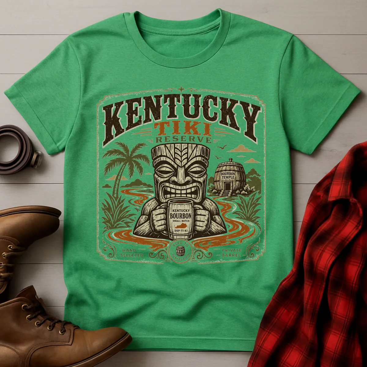 Kentucky Tiki Reserve Whiskey T-Shirt
