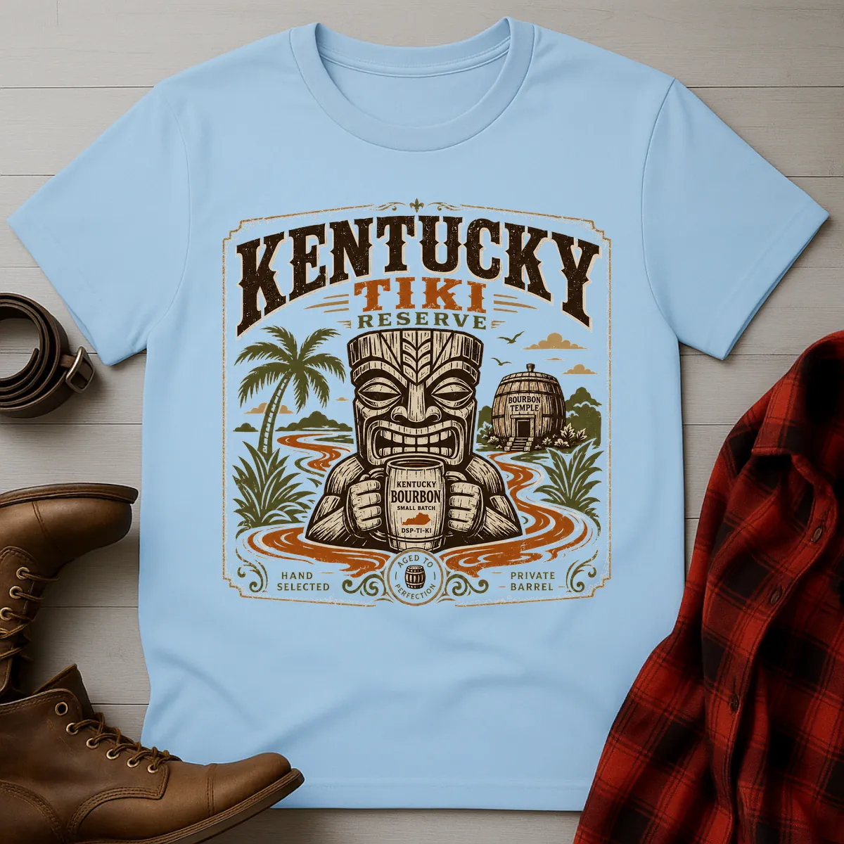 Kentucky Tiki Reserve Whiskey T-Shirt