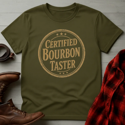 Certified Bourbon Taster Stamp T-Shirt