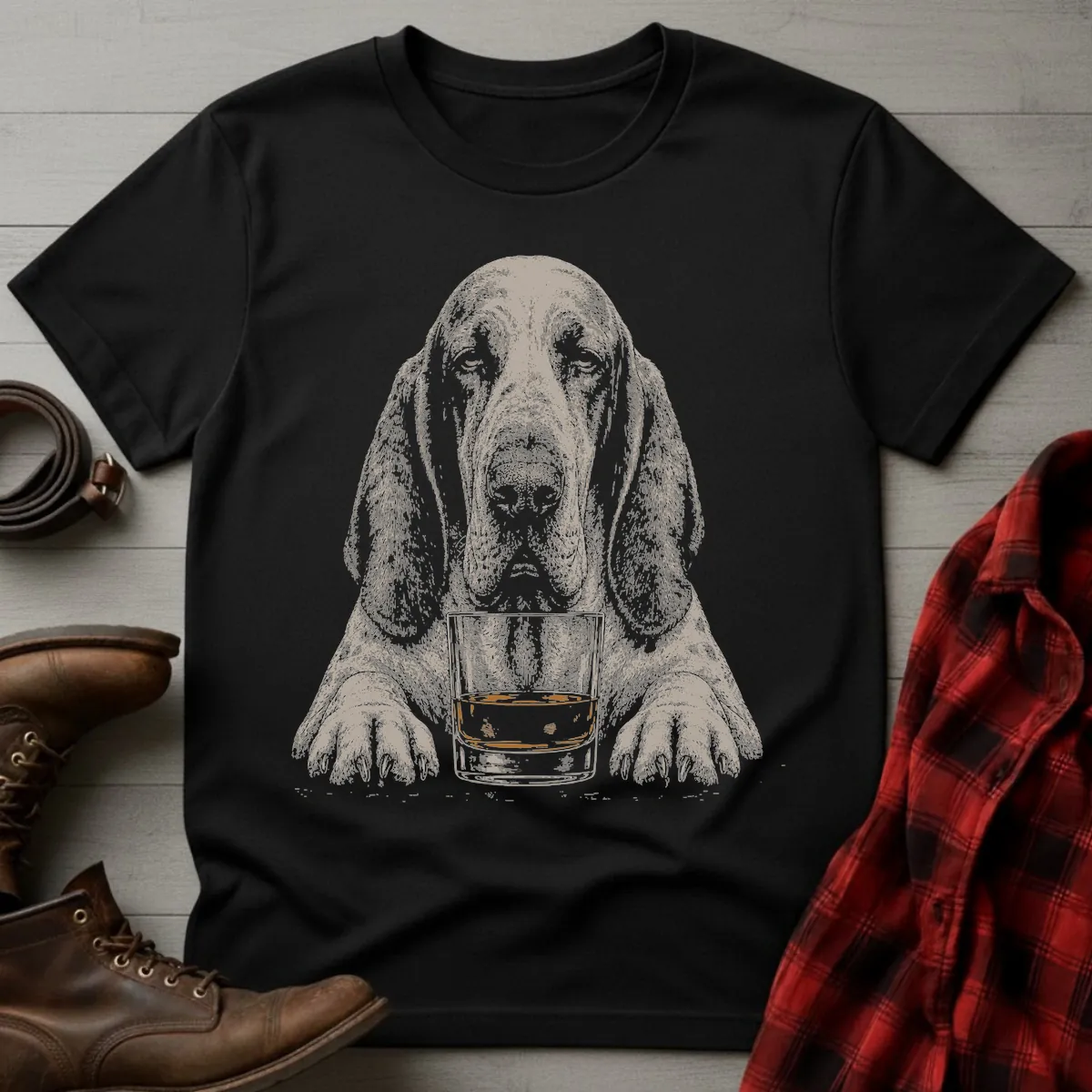 Whiskey Dog Bracco Italiano T-Shirt