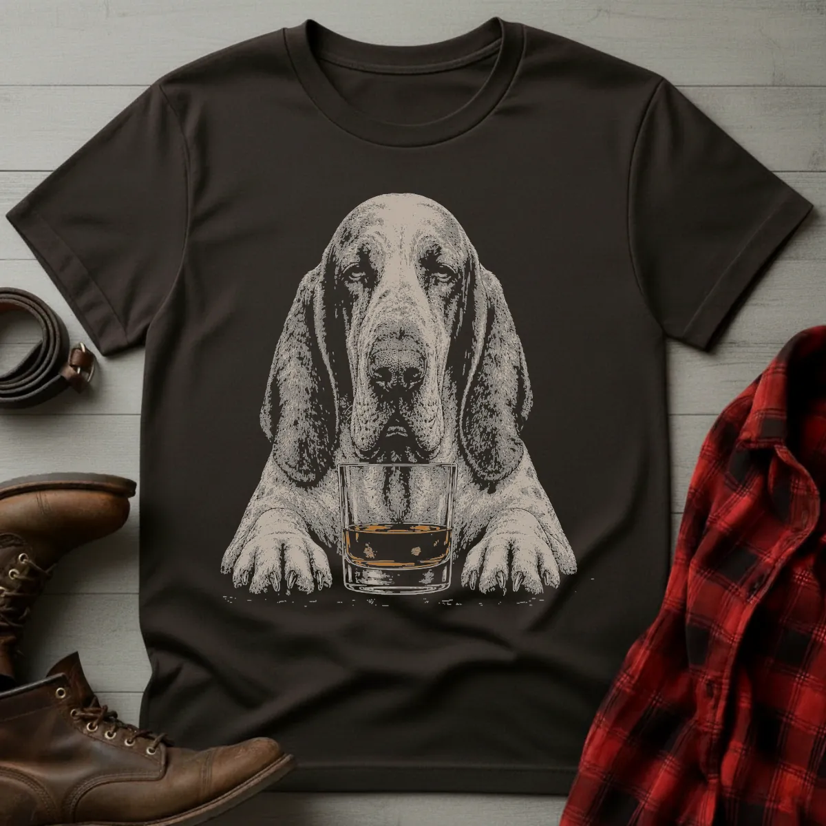 Whiskey Dog Bracco Italiano T-Shirt