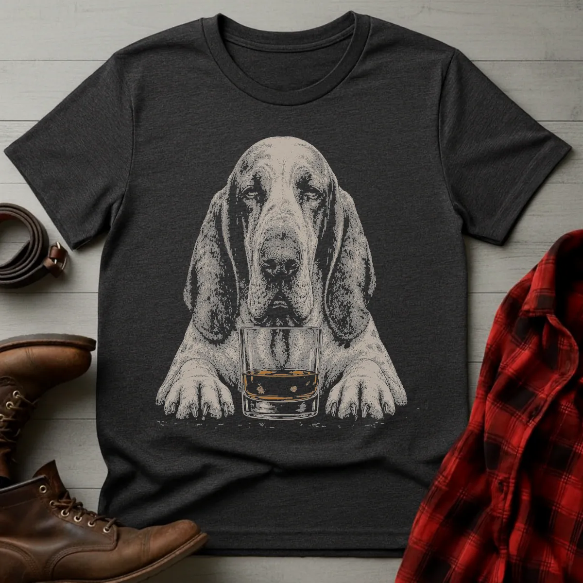 Whiskey Dog Bracco Italiano T-Shirt