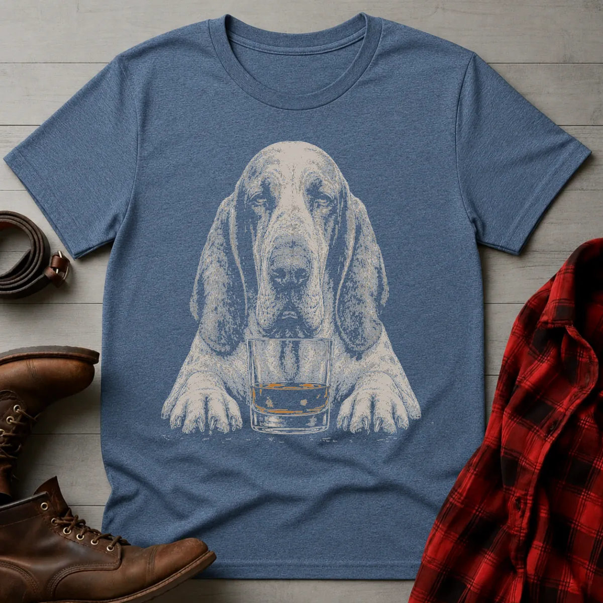 Whiskey Dog Bracco Italiano T-Shirt