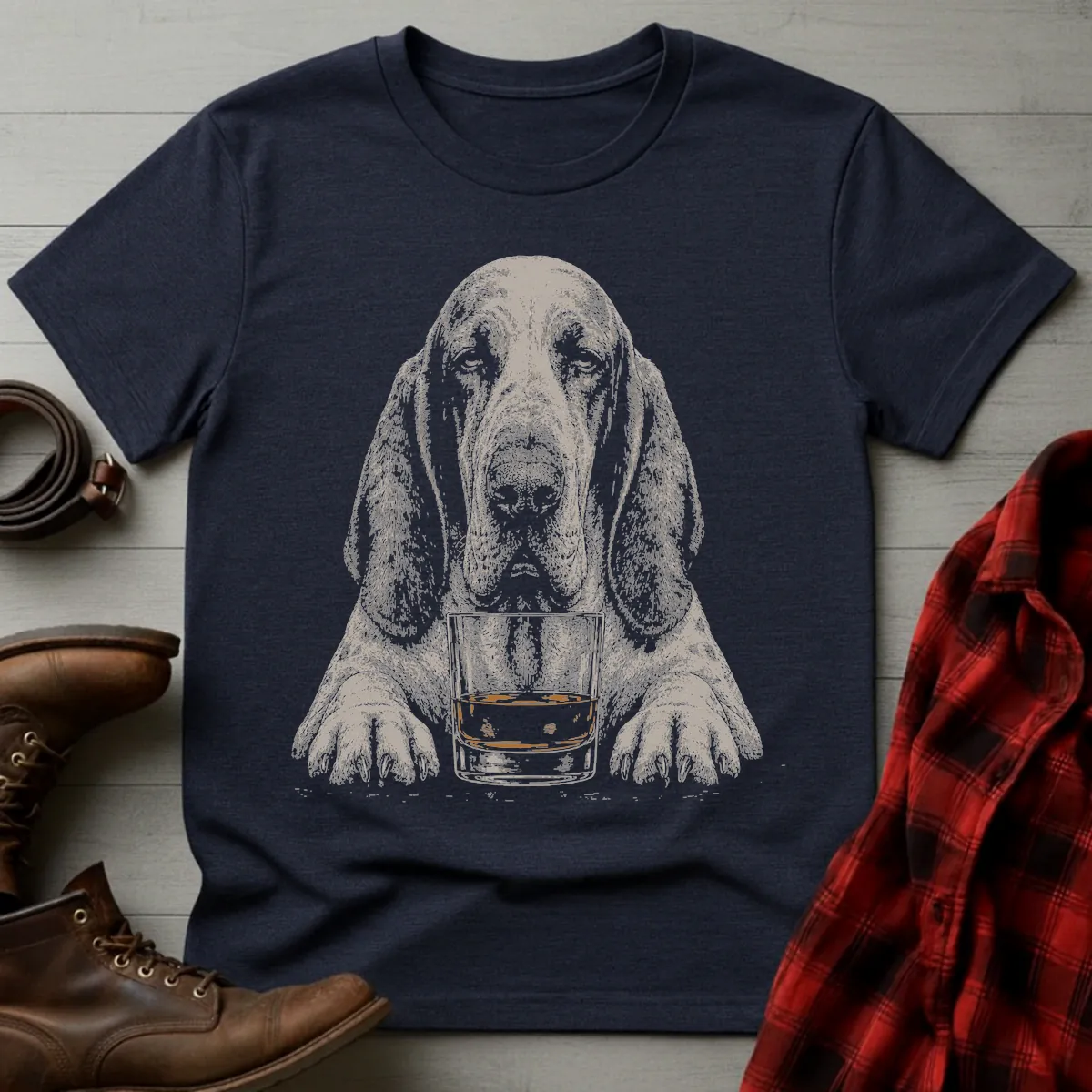Whiskey Dog Bracco Italiano T-Shirt