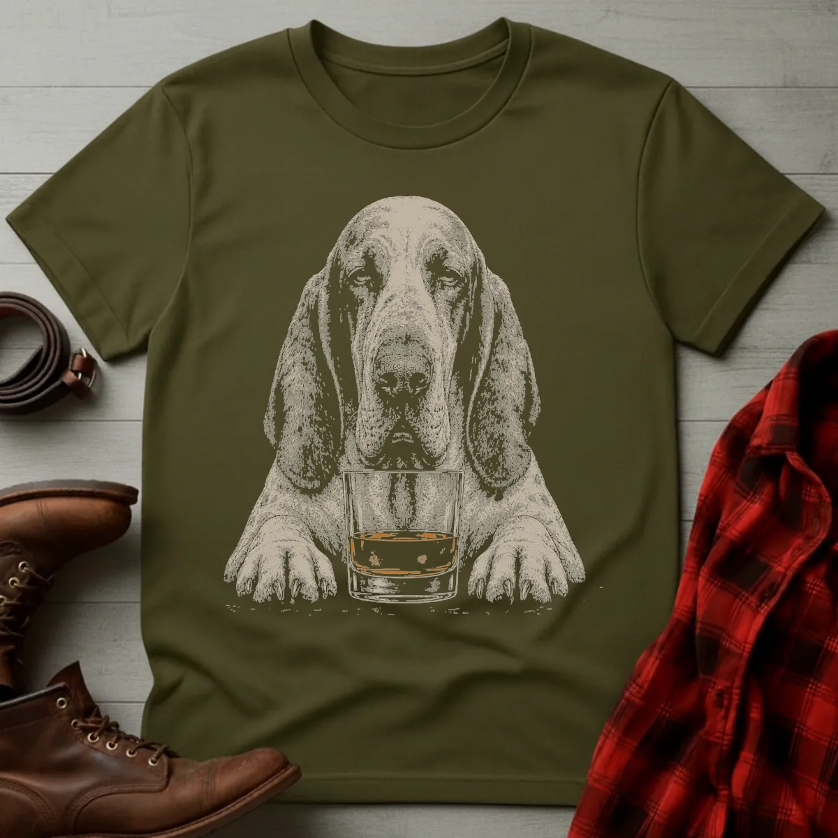 Whiskey Dog Bracco Italiano T-Shirt