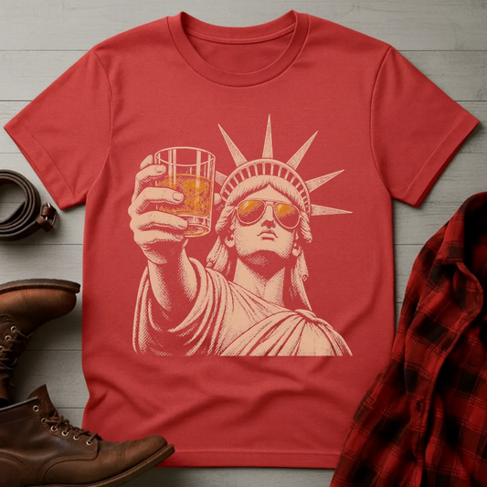 Liberty Whiskey Toast T-Shirt