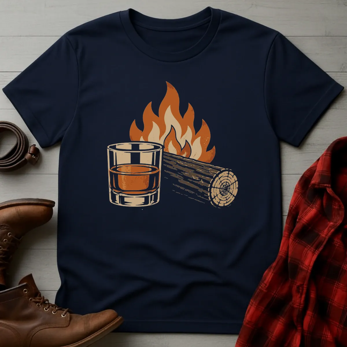 Fireside Pour T-Shirt T-Shirt
