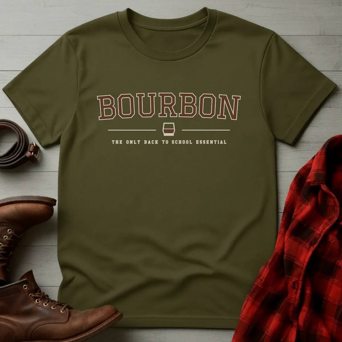 Bourbon Back to School Essential T-Shirt