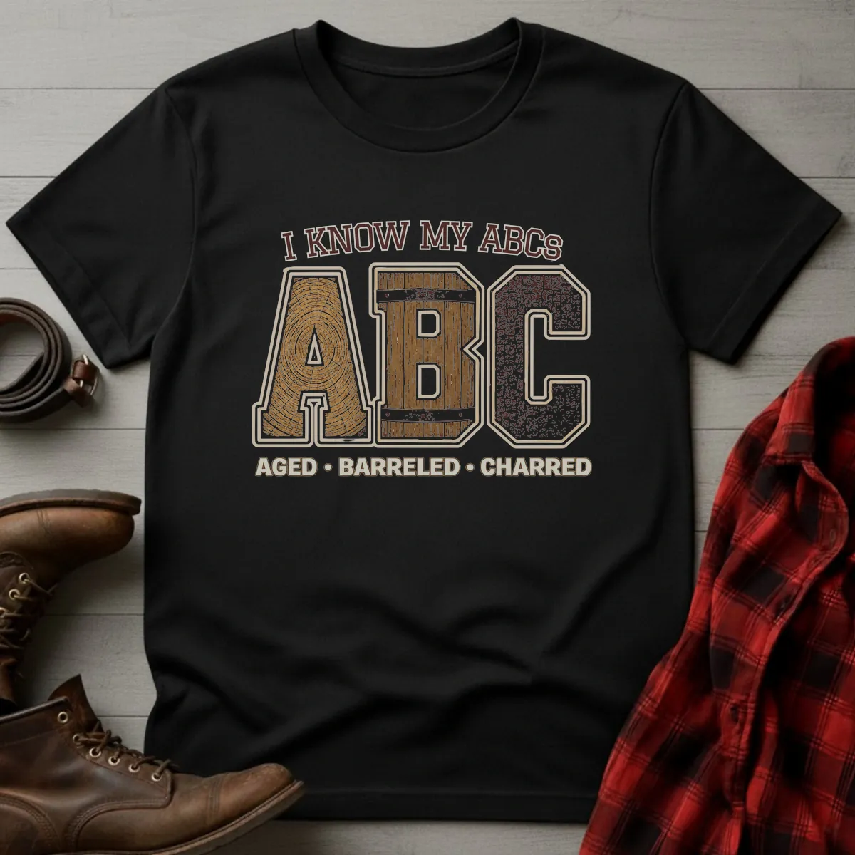 I Know My ABCs Bourbon T-Shirt