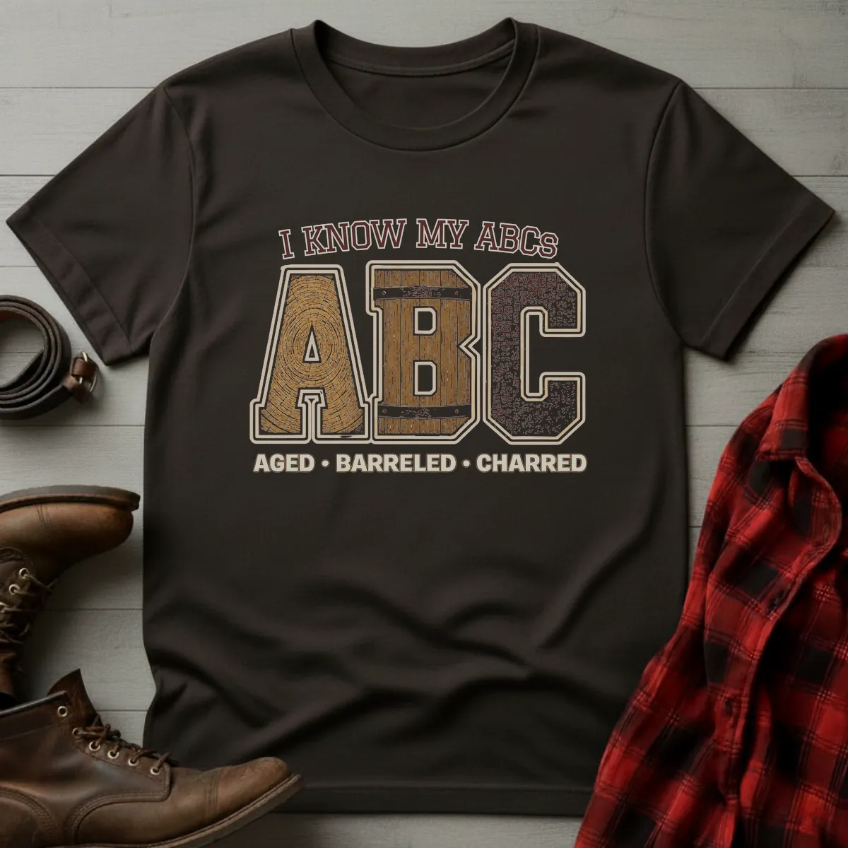 I Know My ABCs Bourbon T-Shirt