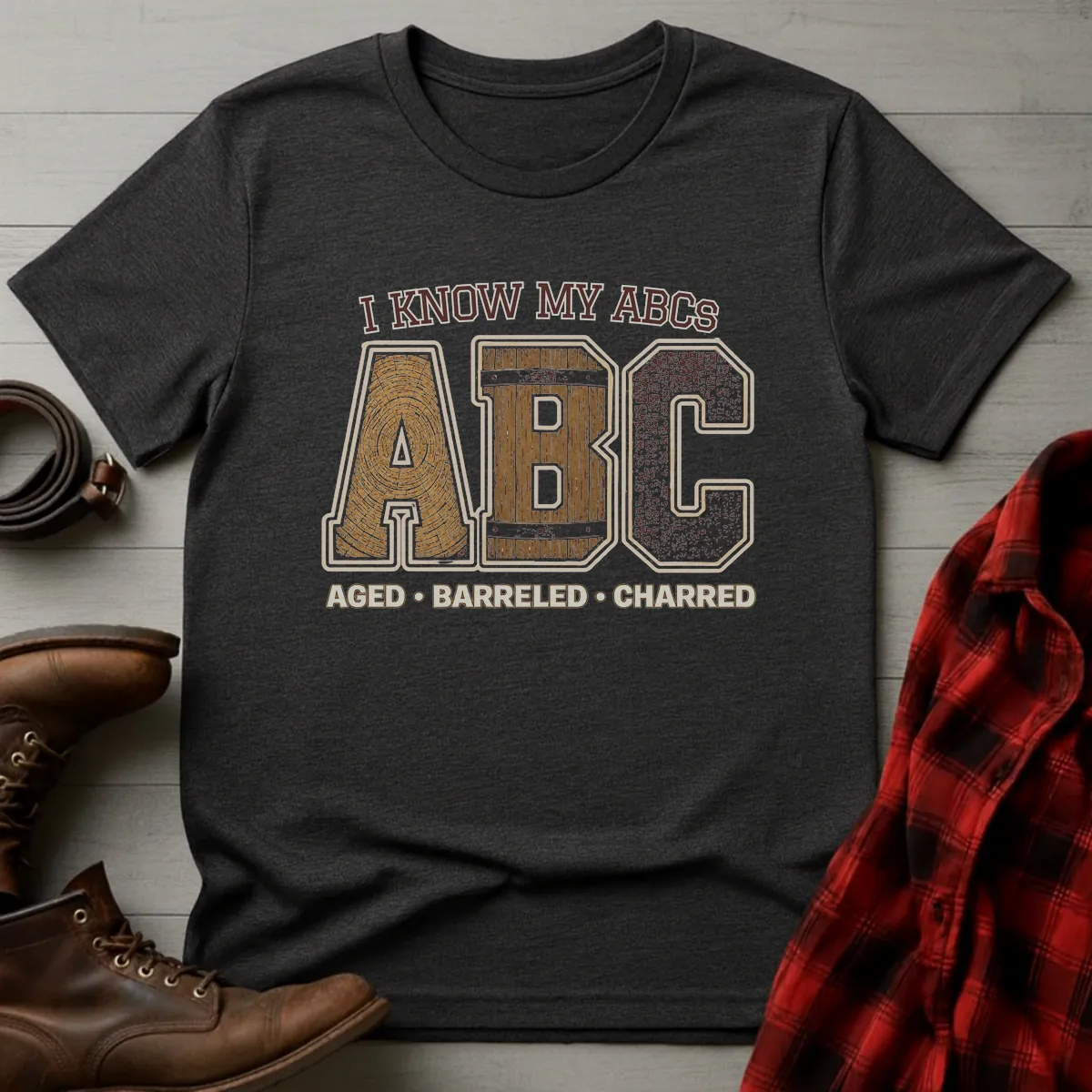 I Know My ABCs Bourbon T-Shirt
