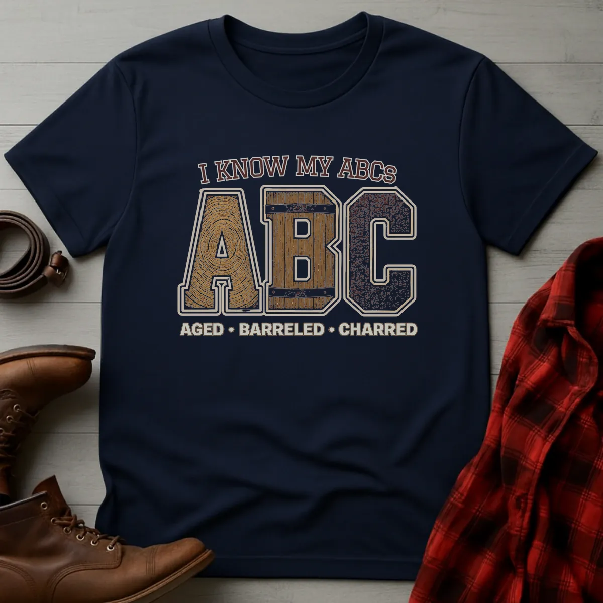 I Know My ABCs Bourbon T-Shirt