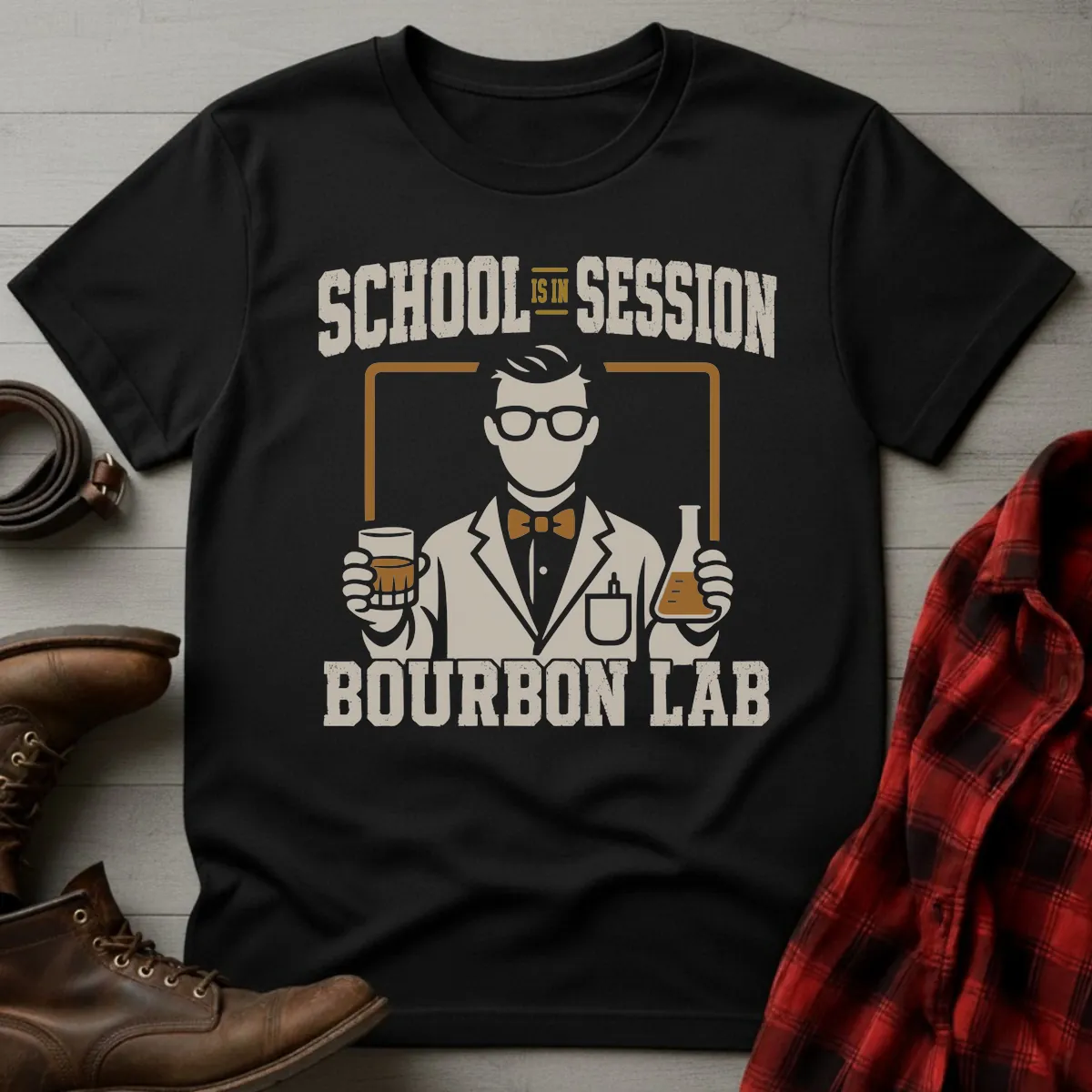 Bourbon Lab School Is in Session T-Shirt