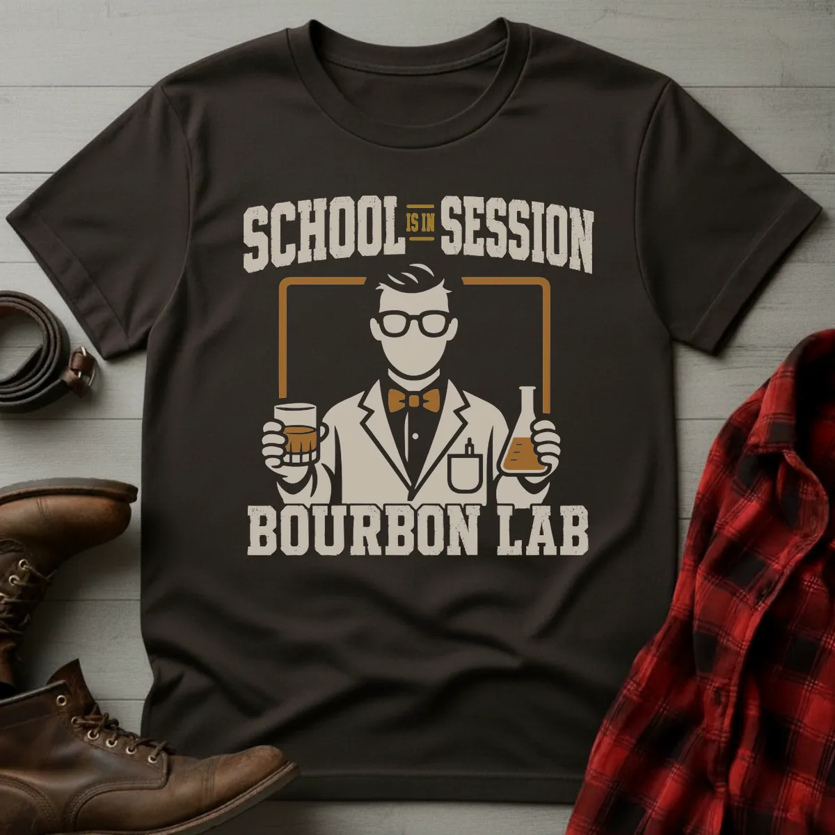 Bourbon Lab School Is in Session T-Shirt