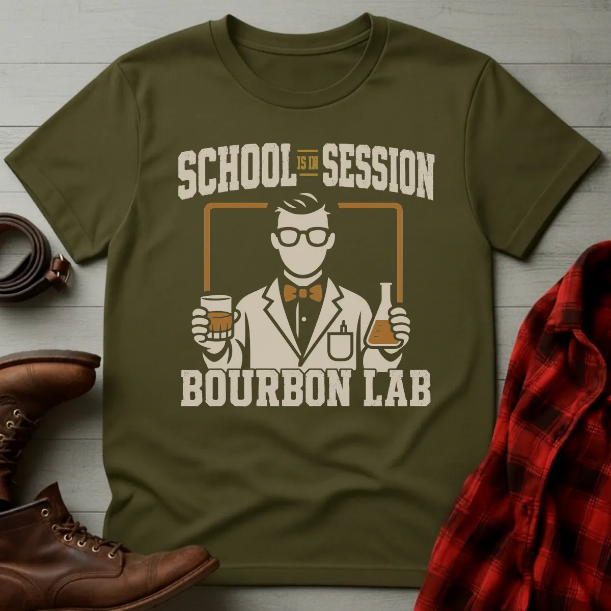 Bourbon Lab School Is in Session T-Shirt