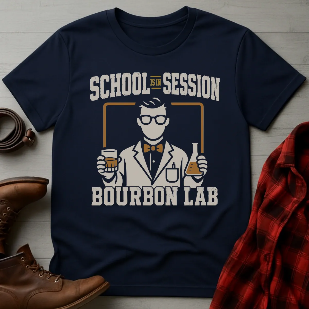 Bourbon Lab School Is in Session T-Shirt