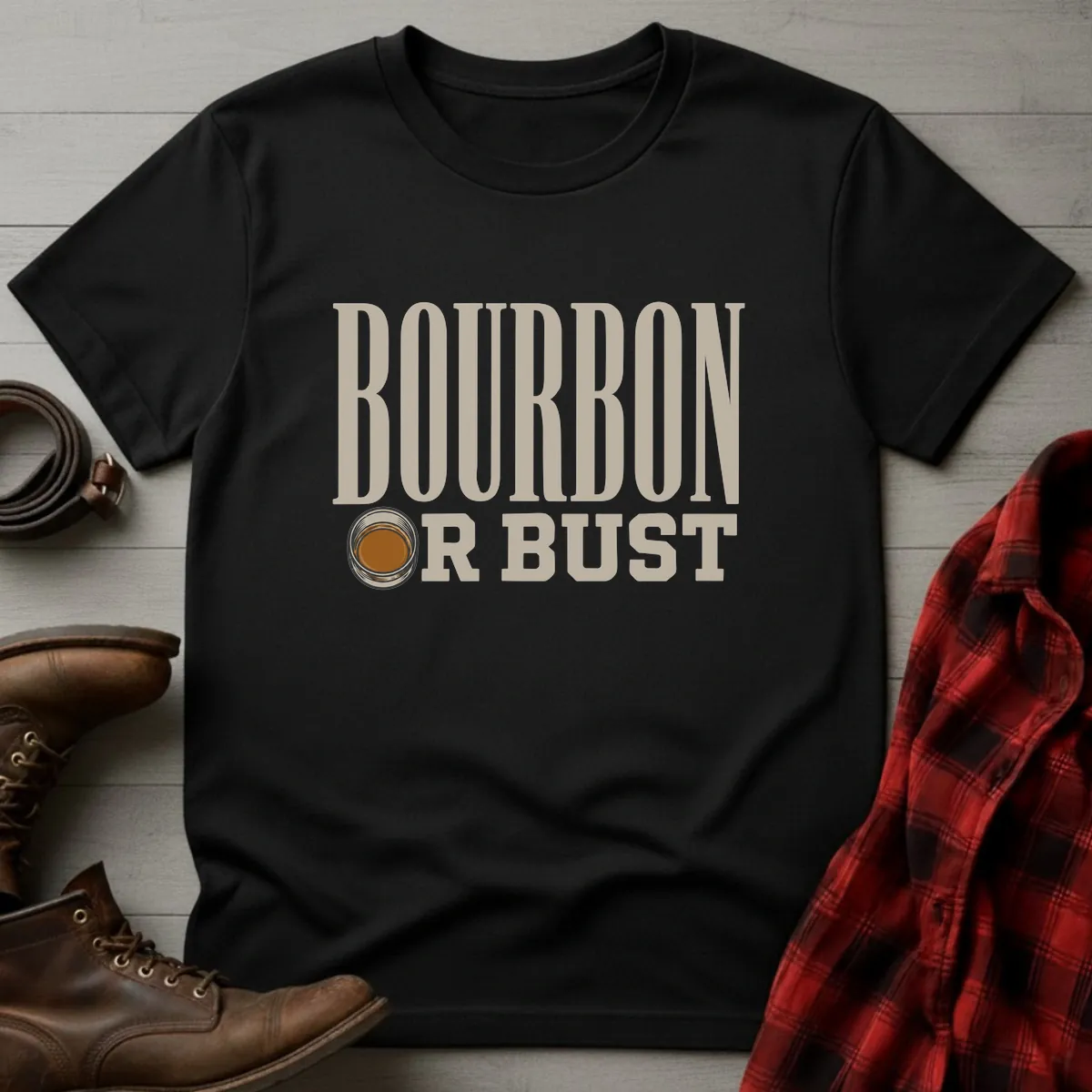 Bourbon or Bust T-Shirt