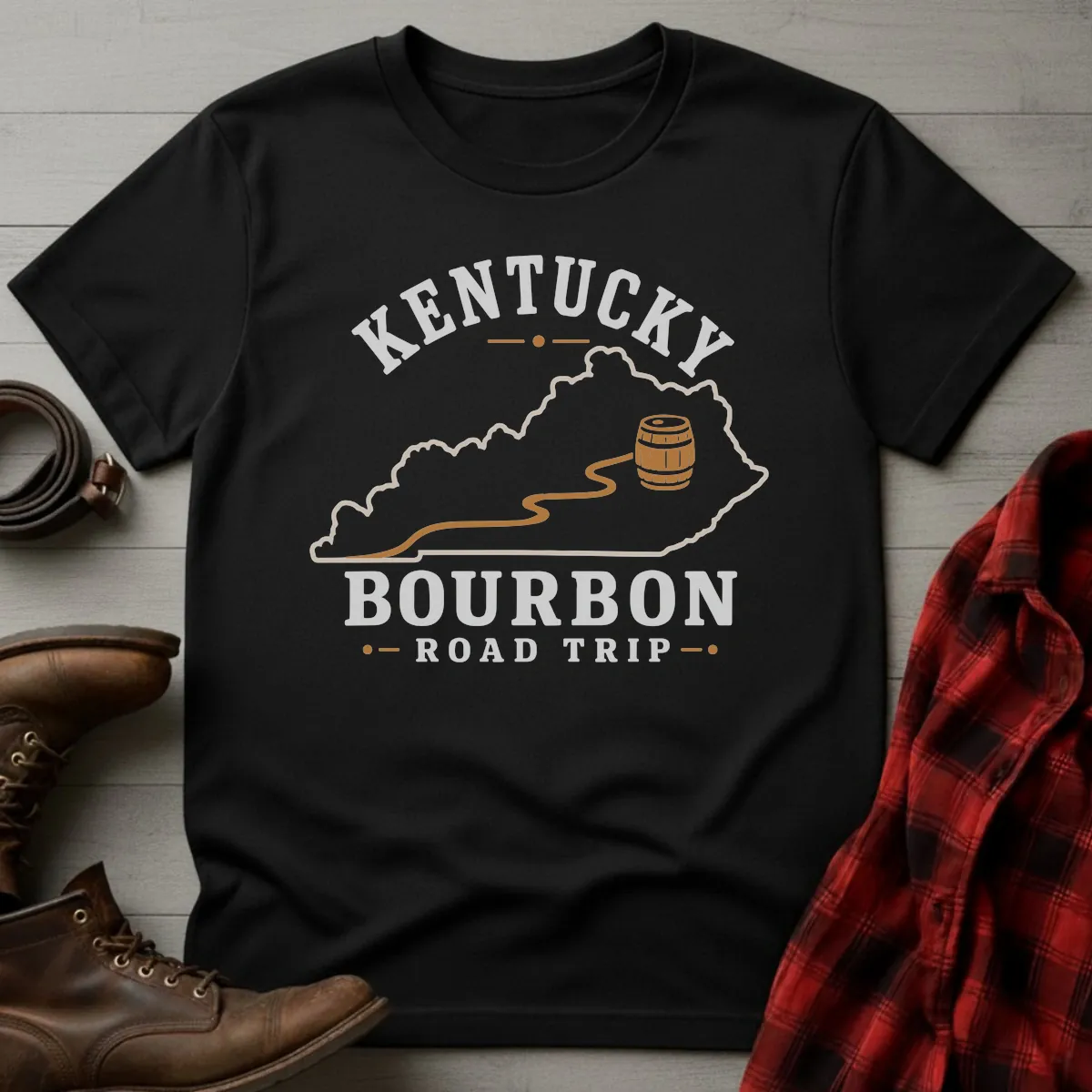 Kentucky Bourbon Road Trip T-Shirt