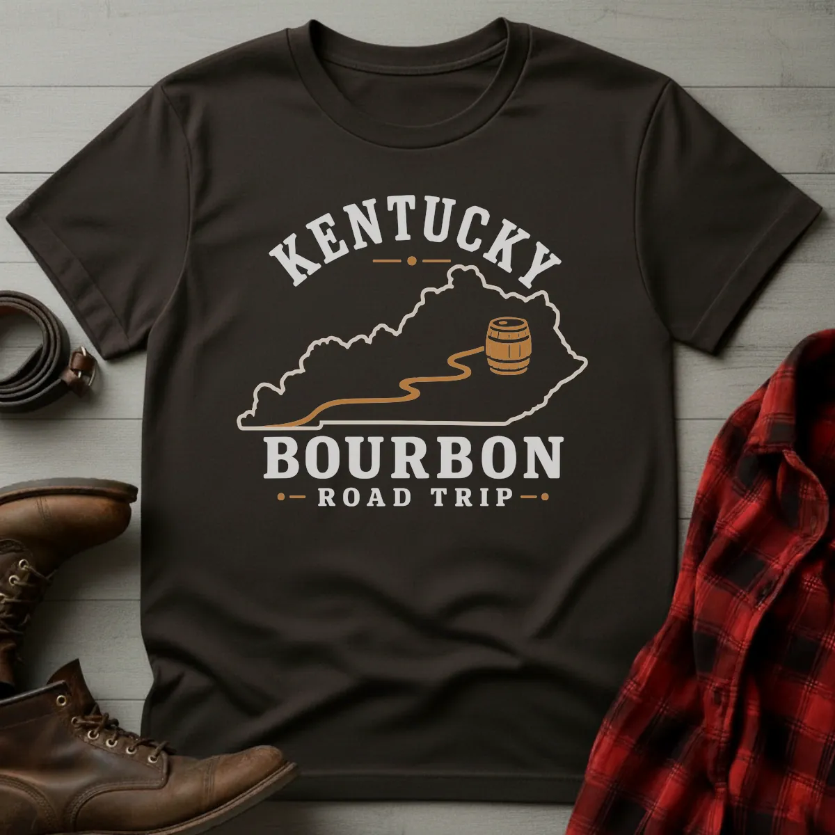 Kentucky Bourbon Road Trip T-Shirt