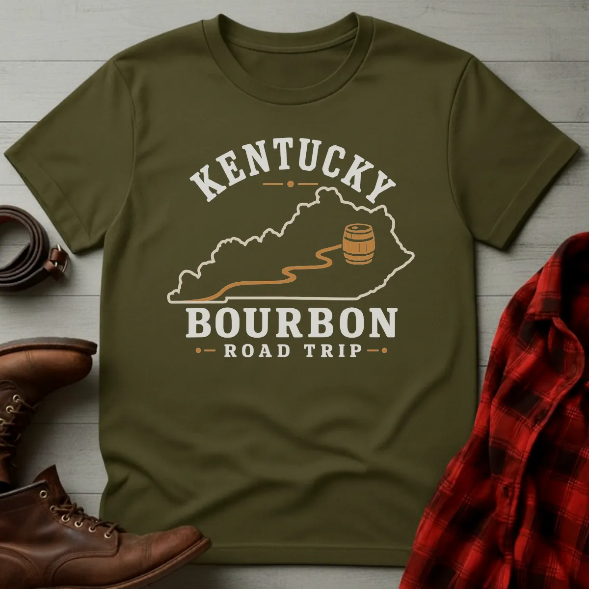 Kentucky Bourbon Road Trip T-Shirt
