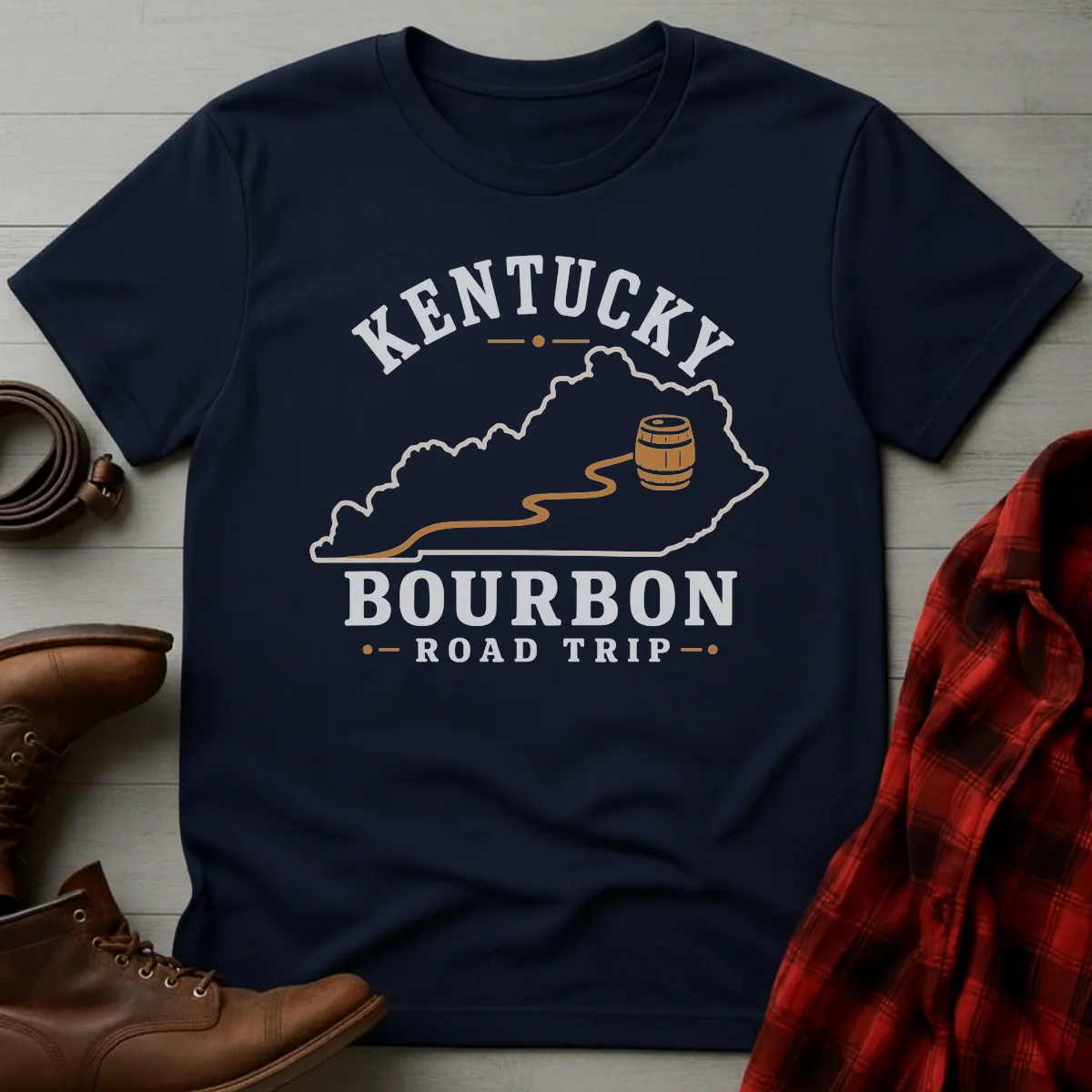 Kentucky Bourbon Road Trip T-Shirt