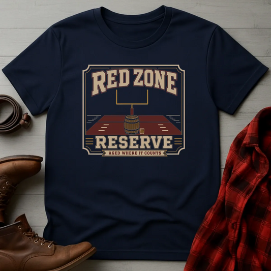 Bourbon Red Zone Reserve Football T-Shirt