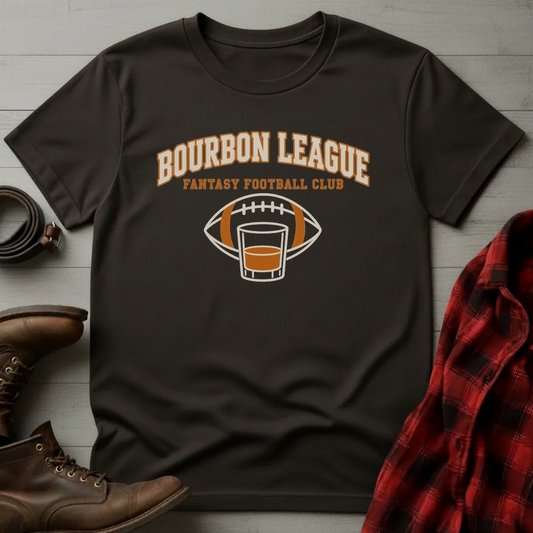 Bourbon League Fantasy Football T-Shirt