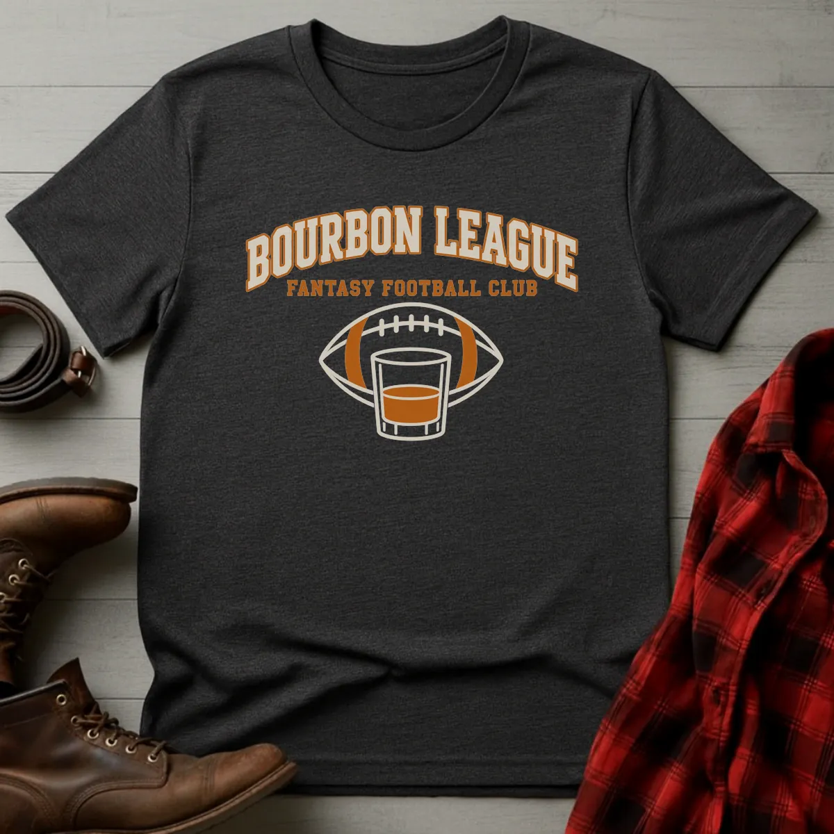 Bourbon League Fantasy Football T-Shirt