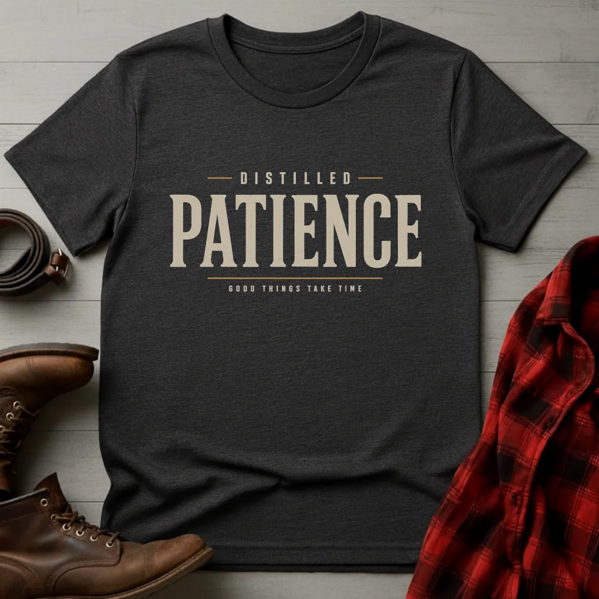 Distilled Patience Whiskey T-Shirt