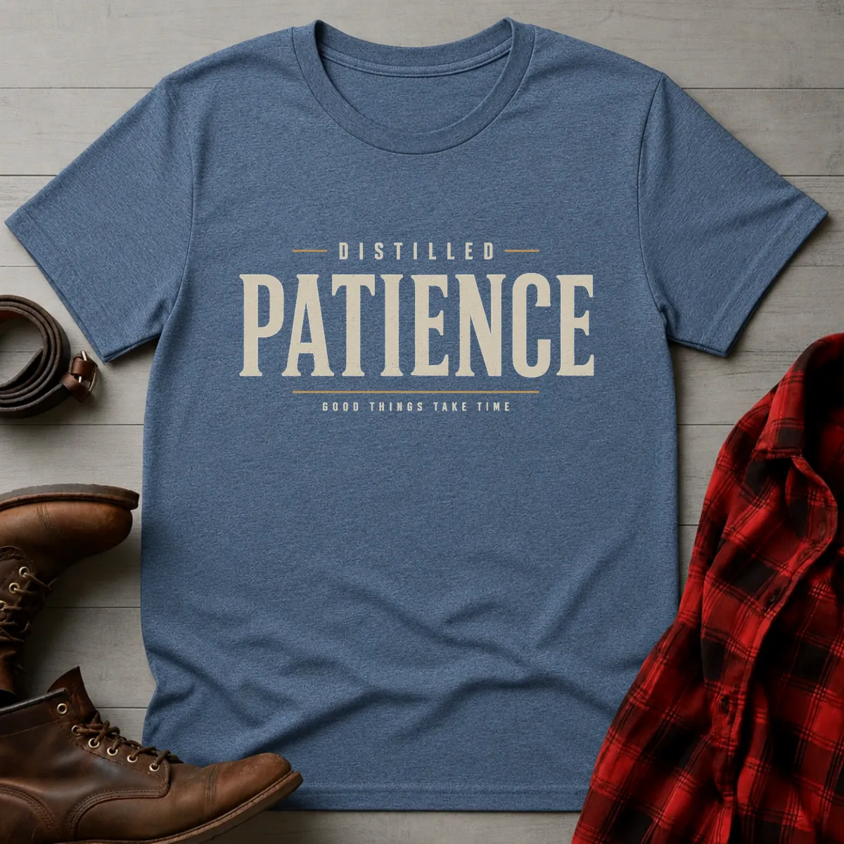 Distilled Patience Whiskey T-Shirt