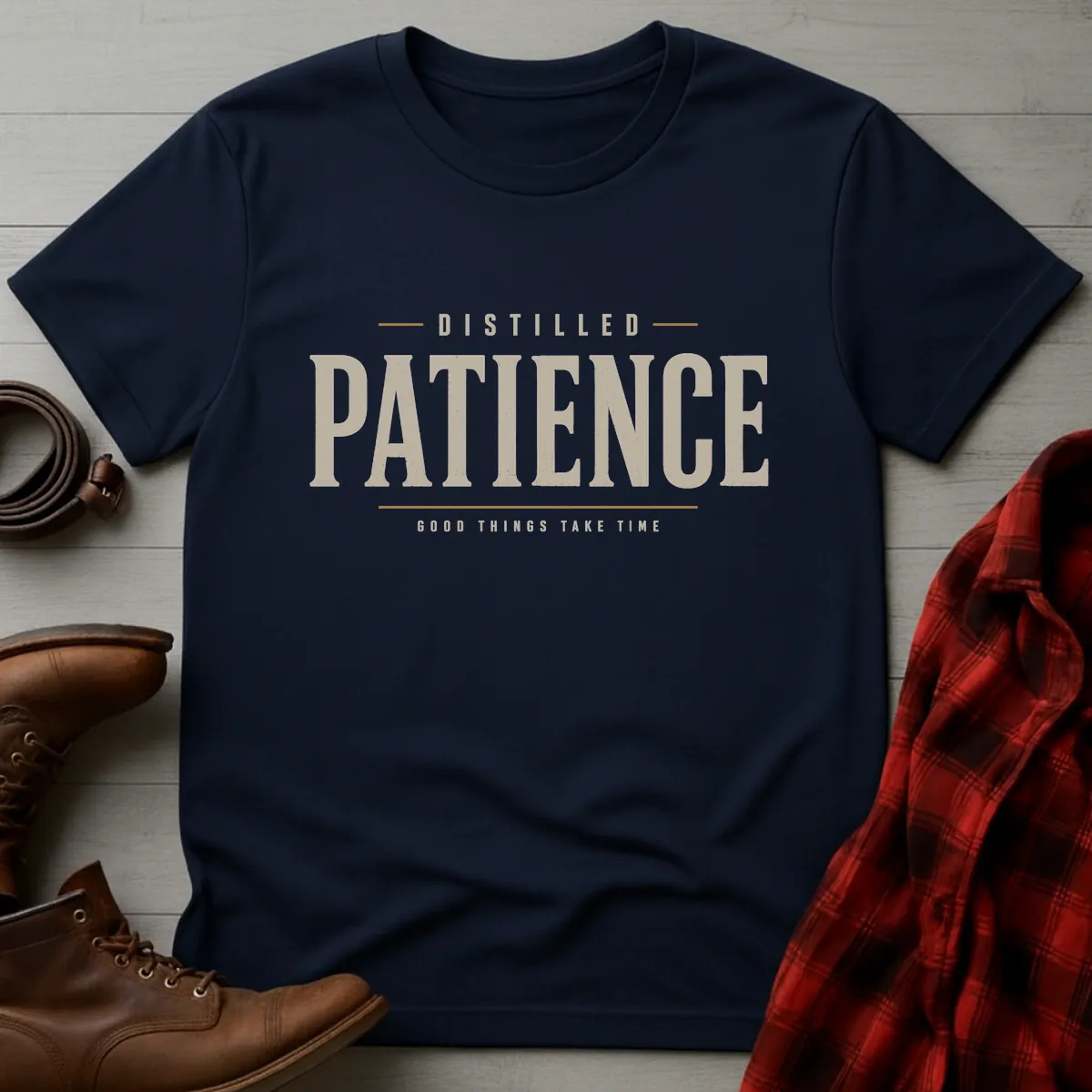 Distilled Patience Whiskey T-Shirt