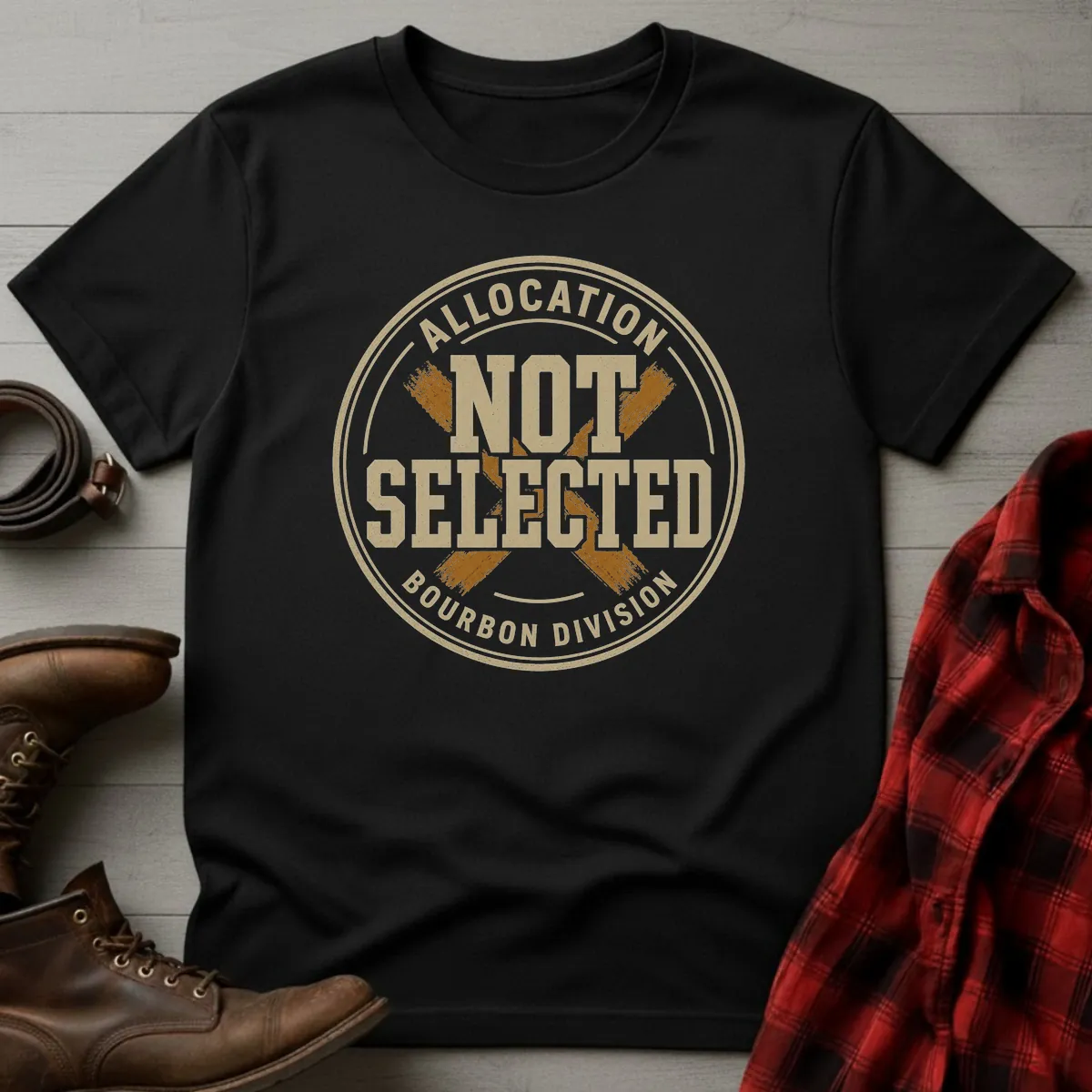 Not Selected Allocated Bourbon T-Shirt