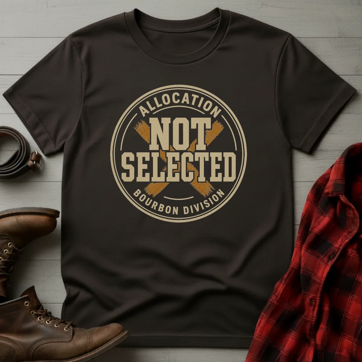 Not Selected Allocated Bourbon T-Shirt