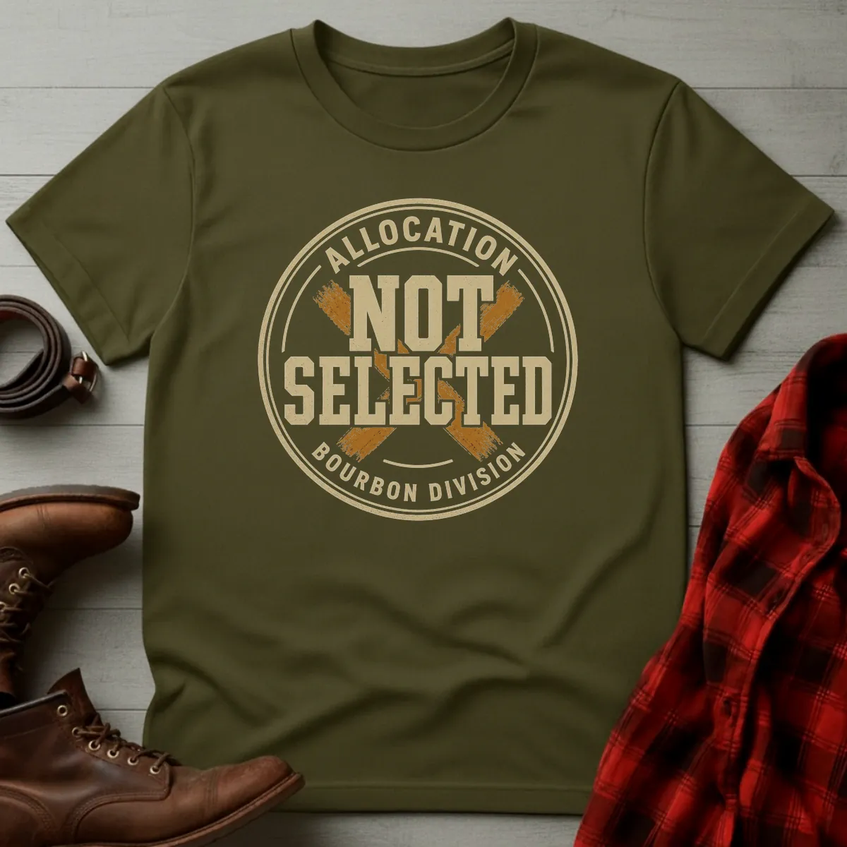 Not Selected Allocated Bourbon T-Shirt